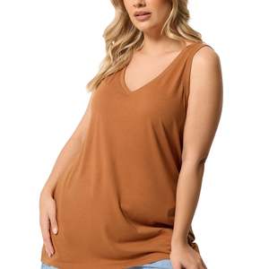 Camiseta sin Mangas de Secado Rápido para Mujer, Chaleco Deportivo Transpirable para Gimnasio y Entrenamiento, Fabricante OEM, Venta al Por Mayor Personalizada - Product Image 1