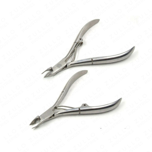 Ciseaux à cuticules en acier inoxydable de haute précision, pointe incurvée, coupe-ongles professionnel, outil de soin de beauté pour manucure - Product Image 3