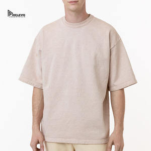 Camiseta Informal Lisa de Manga Corta para Verano, 100% Algodón Suave de 230g, Cuello Redondo, para Hombre y Mujer - Product Image 4