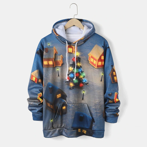 Sudadera con Capucha de Forro Polar Unisex, Personalizada al por Mayor, Sublimada, 100% Poliéster, Transpirable, Ligera, para Invierno, Estilo Urbano, Marca Privada - Product Image 1