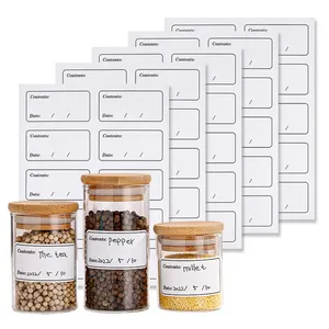 Étiquettes personnalisées en BOPP étanches et alimentaires avec code-barres, noyau de 30 mm, 40 mm pour bouteilles, bonbons, pizzas, produits de santé - Product Image 3