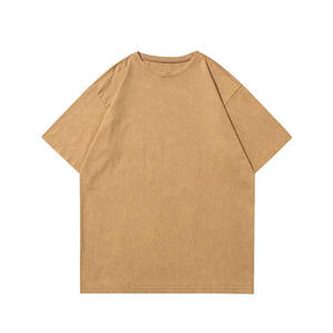 Camiseta de Manga Larga con Diseño de Última Moda, Efecto Desgastado por el Sol, Bordado Personalizado, Estilo Urbano, Nuevo Modelo 2026 - Product Image 1