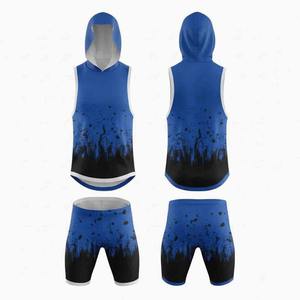 Ensemble d'entraînement de football américain 7v7 personnalisé pour adultes, uniformes de sublimation en polyester respirant sans manches à compression, style drapeau - Product Image 3