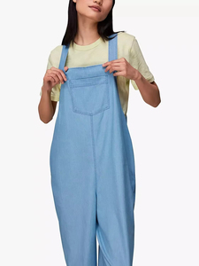 Ladies Denim Jumpsuit Set Premium Cotton Jean One Piece Comfortable Casual Wear Wholesale Factory Playsuit <b>Overalls</b> Trousers - Product Image 4