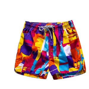 Pantalones Cortos de Playa para Hombre, Personalizados, Cintura Media, 100% Algodón, Sólidos, Casuales, Sublimados, de Secado Rápido, Elegantes, para Verano - Product Image 2