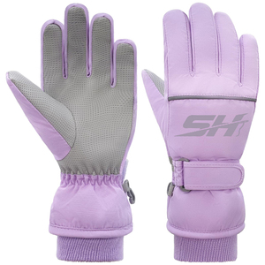 Guantes profesionales para esquí de invierno, manoplas impermeables y resistentes al viento con forro polar, equipo duradero para deportes en climas fríos - Product Image 1