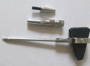 Martillo de percusión para rodilla modelo Taylor con diapasón, 100% acero inoxidable, estilo único, martillo de reflejos médico - Product Image 3
