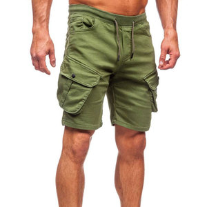 Pantalones Cortos Cargo Hechos en Fábrica con Diseño de Bolsillos Funcionales para Hombre, Pantalones Cortos Cargo de Calidad de Exportación con Corte Moderno para Hombre - Product Image 2