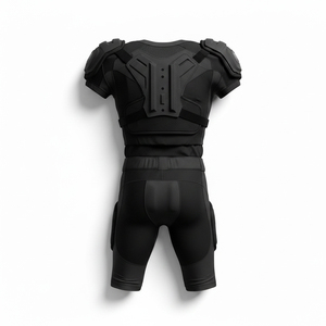 Authentic American Football Uniform Full Set Custom Team Sportswear Breathable Fast Dry Football Game Jersey and <b>Pants</b> - Product Image 2