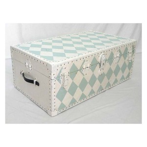 New Arrival Stylish Iron <b>Trunk</b> <b>Box</b> Customized Vintage <b>Storage</b> Chest For Living Room Bedroom Travel Hotel Use - Product Image 6