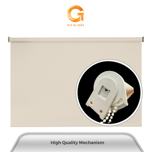 Mejor Proveedor GB10077 76x183 Persianas Enrollables Ignífugas Color Crema, Más Vendidas en Malasia, OEM B2B, Aplicación para Hogar y Oficina, Protección Solar - Product Image 6