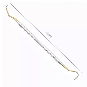 Détartreur dentaire en acier inoxydable pour l'élimination de la plaque dentaire, réutilisable, meilleurs résultats, instruments pour ponts osseux, certifié CE Classe I - Product Image 3