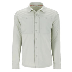 Upf 50 + Camisa de secado rápido Venta caliente Logotipo personalizado Manga larga Botón Up Camisas de pesca Ropa de pesca - Product Image 6