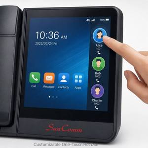 สำหรับ SC-9080-4GT โทรศัพท์ไร้สายแบบตั้งโต๊ะขนาด 8 นิ้ว รองรับ 4G พร้อมหน้าจอสัมผัสแบบ Capacitive ระบบ Android ความละเอียด 800x1280 รองรับ HD Voice SMS สีเทา รับประกัน 1 ปี - Product Image 2