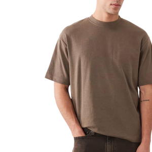 Camiseta de Cuello Redondo Oversize para Hombre, Manga Corta, Corte Relajado, Casual, Personalizada, Venta al por Mayor, Jersey, Streetwear, Fabricante OEM, Proveedor - Product Image 5