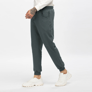 Custom Men's Jogger Sweatpants Cotton Polyester <b>Athletic</b> Track Pants Regular Fit Drawstring Gym Joggers With Pockets - Product Image 5