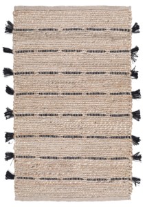 Tapis ronds en jute de style bohème très demandés avec un design tressé pour salon, chambre et sols décoratifs pour la maison - Product Image 2
