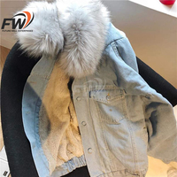 Chaqueta Vaquera para Mujer, Diseño OEM de Última Moda, Alta Calidad, Poliéster/Algodón, Suave, Estilo Casual Urbano, Otoño, Lavada, Venta al Por Mayor