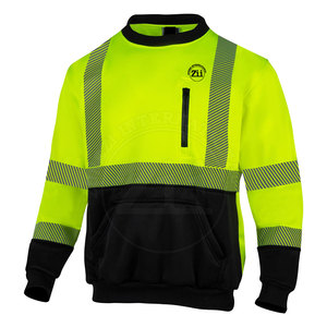 Sudaderas de Trabajo de Alta Visibilidad, Resistentes al Fuego y al Agua, con Protección de Seguridad, Reflectantes, de Manga Larga, Hechas en Pakistán, Tallas Grandes - Product Image 2