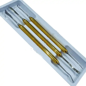 Instrumentos Bone Bridge: Kit de 3 piezas de instrumentos posteriores para relleno de resina compuesta dental, espátula, fuente de alimentación manual, acero inoxidable - Product Image 4