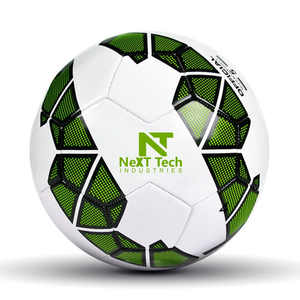 Balón de entrenamiento de fútbol Next Tech Industries, material PU, para fines de entrenamiento, con diseño personalizado y logotipo personalizado - Product Image 6