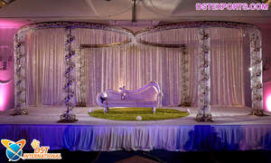 Mandap Mandap คริสตัลแต่งงานแบบดั้งเดิมของชาวฮินดู,Mandap คริสตัลไฟสำหรับงานแต่งงานอินเดีย - Product Image 4