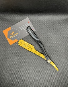 มีดโกนหนวดแบบตรง ด้ามพลาสติก ขายส่งยอดนิยม ใช้งานได้ยาวนาน ผลิตจากสแตนเลส - Product Image 6