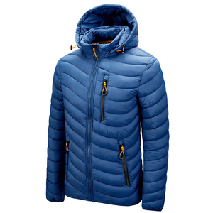 Mens Outdoor Clothing Custom <b>Waterproof</b> <b>Jacket</b> for Mens Winter <b>Padded</b> Bomber Warm Thick Puffer Men's Hooded <b>Jackets</b> - Product Image 4
