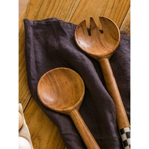 ชุดอุปกรณ์เสิร์ฟไม้สักทำมือ - เครื่องครัวขายส่ง - Product Image 3