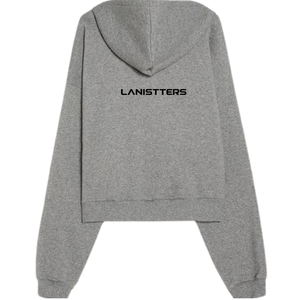 Sweat à capuche zippé gris chiné personnalisé pour homme, en molleton épais, coupe décontractée, fabricant OEM ODM - Product Image 2