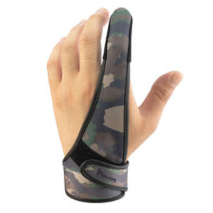 Gants de pêche en néoprène style camouflage avec logo personnalisé, résistants aux UV, en tissu doux, à doigts courts, pour la pêche en lac - Product Image 4