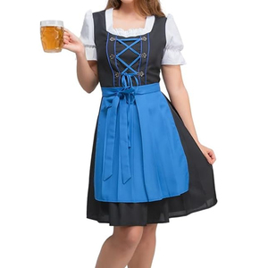 ชุดเดรส Dirndl ดีไซน์ใหม่ล่าสุดปี 2026 ชุดเยอรมันสำหรับเทศกาลอ็อกโทเบอร์เฟสต์ สไตล์บาวาเรียน สวยเก๋สำหรับผู้หญิง คุณภาพพรีเมียม - Product Image 5