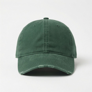 Casquettes de baseball unisexes en coton, effet délavé, style vintage, sportives, ajustables, en toile, fabriquées en usine, casquette de golf pour papa, neuves - Product Image 1