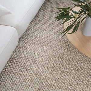 Tapis épais multicolore gris beige, tissé à la main, moderne, rayé, texturé, pour salon, chambre, décoration intérieure, revêtement de sol - Product Image 6