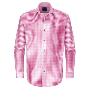 Chemise unisexe pour homme Oktoberfest, 220 grammes, design uni, 100% coton, manches longues, chemise traditionnelle bavaroise allemande pour Lederhosen - Product Image 2
