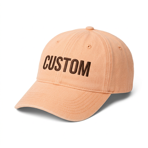 Men's <b>Dad</b> <b>Hat</b> Custom Embroidery Cotton Baseball Cap Adjustable Casual Streetwear Fashion Wholesale Clothing Supplier - Product Image 1