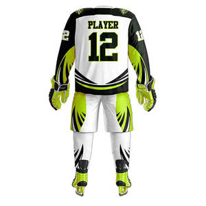 Conjuntos de Uniformes Deportivos de Hockey sobre Hielo para Hombre, Personalizados, Transpirables y Cómodos, de Alta Calidad OEM, Camiseta y Pantalones Cortos de Poliéster - Product Image 2