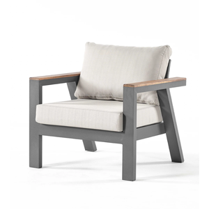 Juego de Sillas de Jardín de Lujo para Exteriores con Estructura de Madera de Teca Premium, Construcción Resistente y Acabado Natural Duradero - Product Image 1