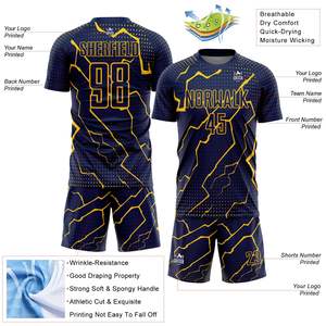 Nuevo Diseño de Conjuntos de Camisetas de Fútbol para Adultos, Conjuntos de Fútbol para Hombre y Niño, Ropa Deportiva, Uniformes de Fútbol, Trajes de Entrenamiento de Fútbol, Exportación - Product Image 3