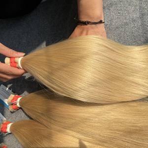 Prix de gros 100% extensions de cheveux humains vietnamiens paquets en vrac naturels cheveux vierges bruts sans perte sans emmêlement de haute qualité - Product Image 2