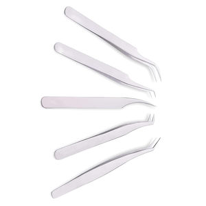 Pinzas para Pestañas de Primera Calidad al por Mayor, Herramienta de Extensión de Pestañas de Acero Inoxidable, Logotipo Personalizado OEM ODM, la Mejor Calidad, Precisión y Durabilidad - Product Image 3