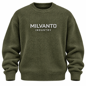 Pull en tricot personnalisé Olive pour homme, col rond, manches longues, pull en tricot de qualité supérieure pour homme, pull pour femme - Product Image 1