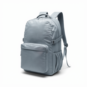 Mochila de Viaje Gris Cielo, Gran Capacidad, Informal, con Compartimentos Organizados, Venta al Por Mayor - Product Image 2