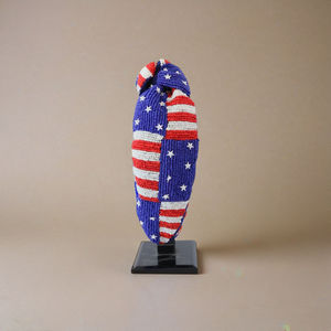 Diadema con Diseño de Estrella, Bordado a Mano, Cuentas de Vidrio y Lentejuelas, para Fiestas de Cumpleaños, Regalos Festivos, Accesorio de Moda para el Cabello - Product Image 3