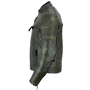 High Quality <b>Biker</b> Coat Customized Fashion Stylish Motorbike <b>Jackets</b> Classic Thick Outerwear Premium Handmade Design - Product Image 3