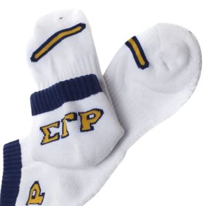 Chaussettes courtes personnalisées SGRHO pour femmes, chaussettes basses Sigma Gamma Rho, chaussettes grecques de sororité, douces, respirantes, décontractées, athlétiques - Product Image 2