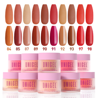 UNIGEL Vente en gros – Kit de poudre acrylique 3-en-1 non toxique 192 couleurs, haute pigmentation, pour ongles, idéal pour salons, personnalisation OEM/ODM