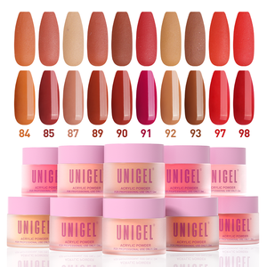 <span class=keywords><strong>UNIGEL</strong></span> - Juego de Polvo Acrílico para Uñas 3 en 1, 192 Colores, No Tóxico, Alta Pigmentación, para Salón, Personalización OEM/ODM - Product Image 4