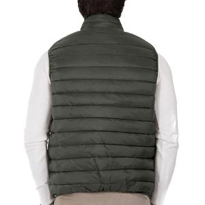 Chaleco acolchado de alta calidad con logotipo personalizado, chaqueta sin mangas, chalecos, chaleco acolchado transpirable, bolsillos para hombres con chaleco con cremallera - Product Image 5