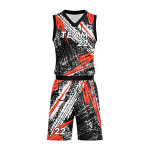 Uniforme de basket-ball sur mesure, design de haute qualité, sublimation, maillot de basket-ball tendance, uniformes de basket-ball de haute qualité - Product Image 2